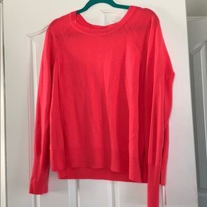 Jcrew Pink Cashmere Sweater